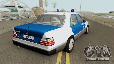 Mercedes-Benz W124 (Police) 1990 para GTA San Andreas