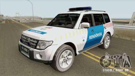 Mitsubishi Pajero (Magyar Rendorseg) para GTA San Andreas