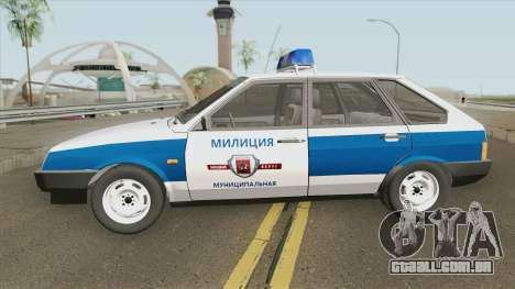 2109 (Polícia Municipal) para GTA San Andreas
