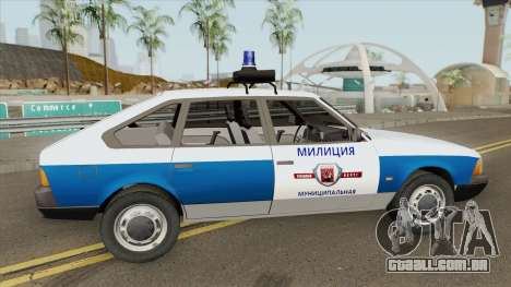 21418 AZLK Moskvich (Polícia Municipal) para GTA San Andreas