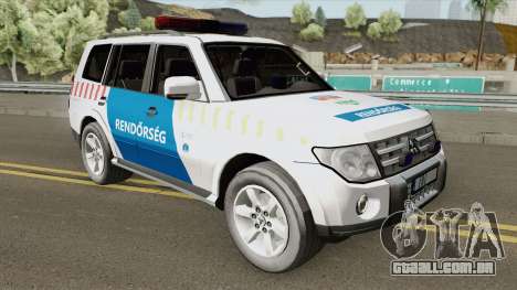 Mitsubishi Pajero (Magyar Rendorseg) para GTA San Andreas