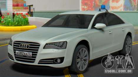Audi R8 2013, A Administração da região para GTA San Andreas