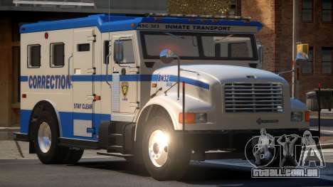 Navistar Intenational 4700 Prison Van para GTA 4