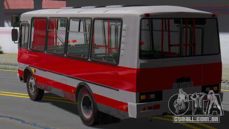 PAZ-32054 ônibus para GTA San Andreas