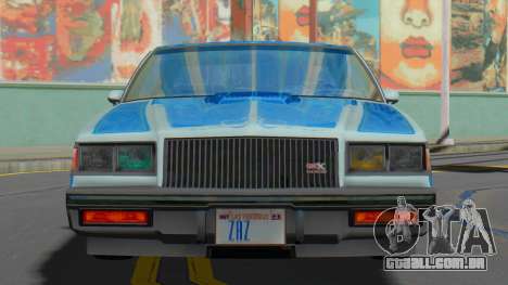 Buick GNX 1987 Lowrider para GTA San Andreas
