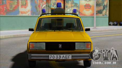 Vaz-2105 Polícia Soviética 1982 para GTA San Andreas