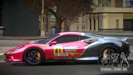 Ferrari F8 Tributo BS L4 para GTA 4