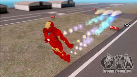 Iron Man Fly para GTA San Andreas