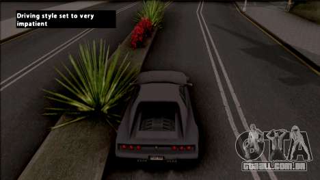 Personal Driver para GTA San Andreas