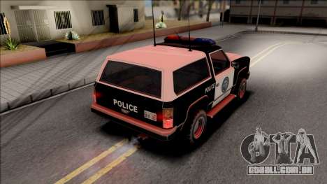Police Car Flashing Lights para GTA San Andreas