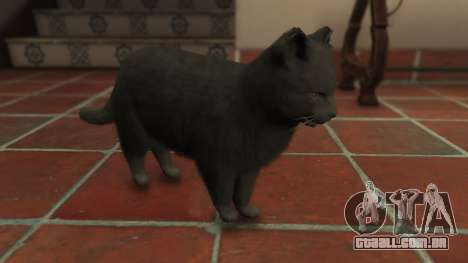 Gray House Cat para GTA 5