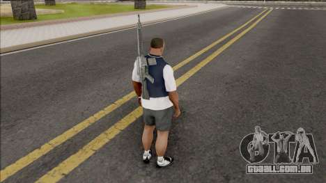 Put Weapon on Your Body v.1.2 para GTA San Andreas