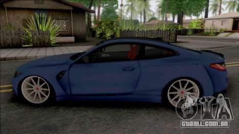 BMW M4 2021 WideBody para GTA San Andreas