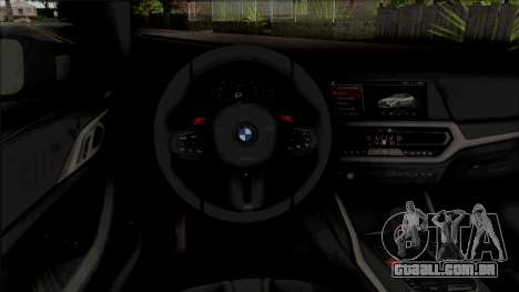 BMW M4 2021 WideBody para GTA San Andreas