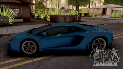 Lamborghini Aventador (SA Lights) para GTA San Andreas