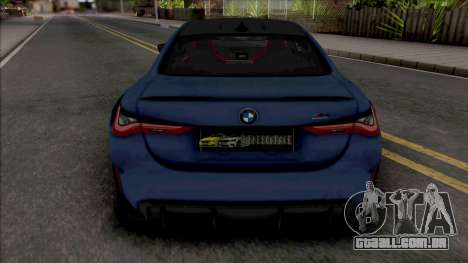 BMW M4 2021 WideBody para GTA San Andreas