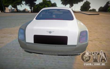 Bentley Mulsanne para GTA San Andreas