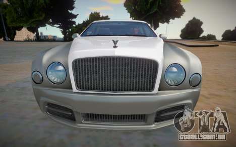 Bentley Mulsanne para GTA San Andreas