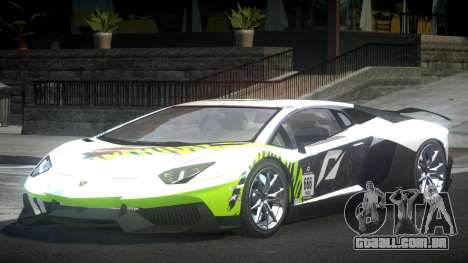 Lamborghini Aventador PSI-G Racing PJ5 para GTA 4