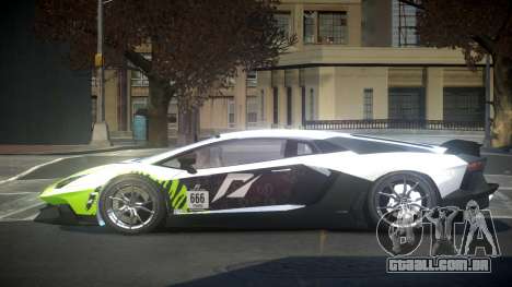 Lamborghini Aventador PSI-G Racing PJ5 para GTA 4