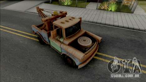 Tow Mater Normal Version para GTA San Andreas