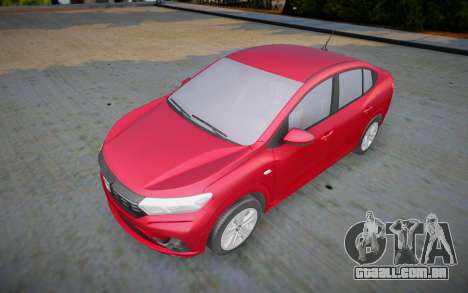 Dacia Logan 2021 (interior lowpoly) para GTA San Andreas