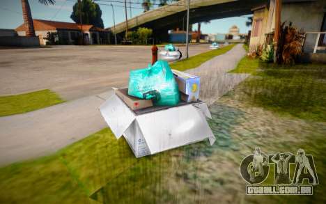 Box with Garbage para GTA San Andreas