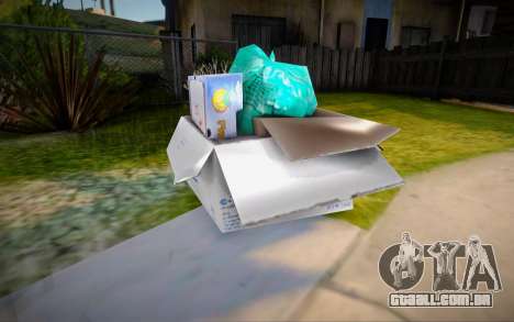 Box with Garbage para GTA San Andreas