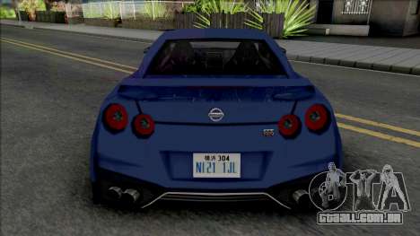 Nissan GT-R R35 2017 para GTA San Andreas