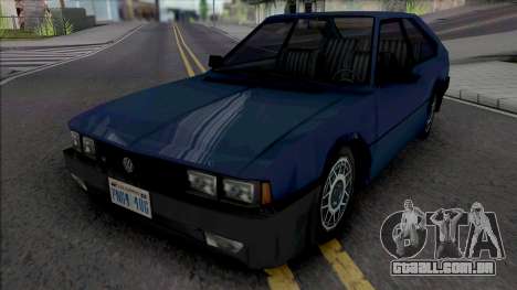 Volkswagen Passat GTS Pointer 1988 para GTA San Andreas