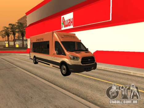 Ford Transit Food Truck para GTA San Andreas
