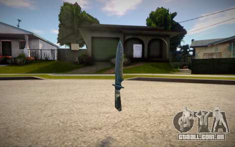 Knife from Counter Strike 1.6 para GTA San Andreas