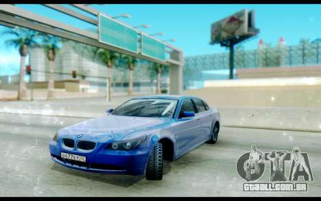 BMW E60 para GTA San Andreas