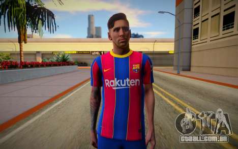 Lionel Messi 2021 para GTA San Andreas