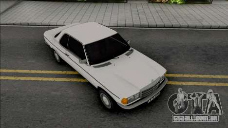 Mercedes-Benz W123 CE Coupe 1986 para GTA San Andreas