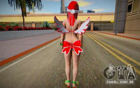 Honoka Christmas Angel para GTA San Andreas