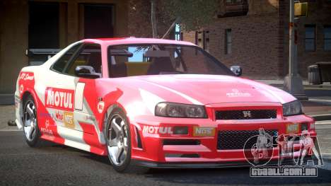 Nissan Skyline R34 Qz7 L6 para GTA 4