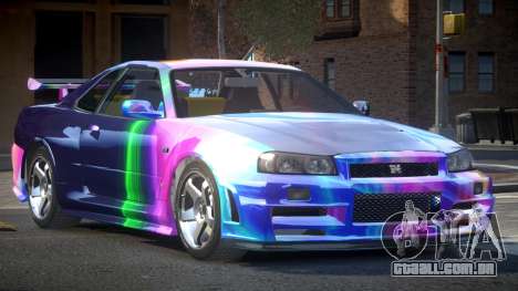 Nissan Skyline R34 Qz7 L1 para GTA 4