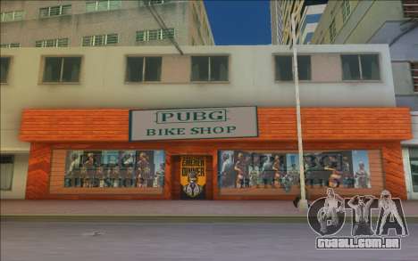 PUBG Bike Shop para GTA Vice City