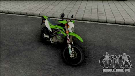 Kawasaki KLX 150 Green para GTA San Andreas