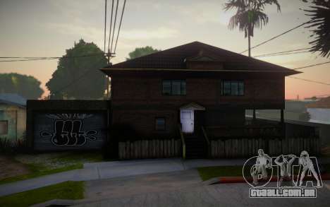 New Cj House GLC Prod para GTA San Andreas