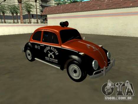 Volkswagen Beetle 1969 Rádio Patrulha Paulista para GTA San Andreas