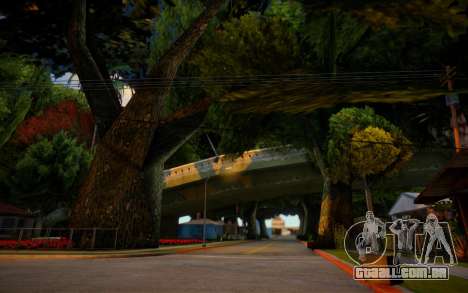 Grove Street Full of Trees para GTA San Andreas
