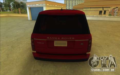 2014 Range Rover Vogue para GTA Vice City