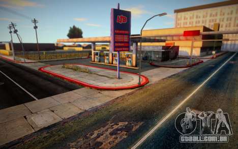 Retexture PetrolLA SA Version para GTA San Andreas