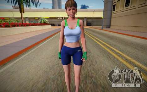 DOA6 Hitomi Energy Up Training Wear para GTA San Andreas