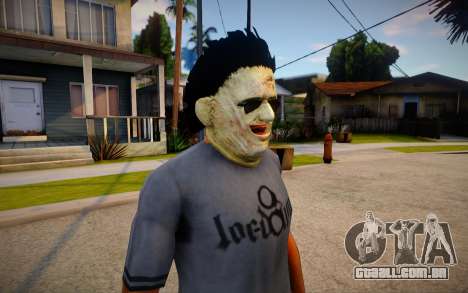 KILLER - Leatherface Mask para GTA San Andreas