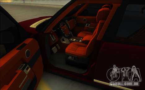 2014 Range Rover Vogue para GTA Vice City