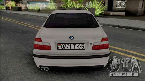 BMW 3-er E46 330D para GTA San Andreas