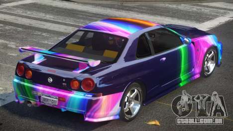 Nissan Skyline R34 Qz7 L1 para GTA 4